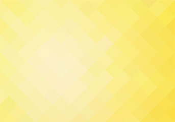 Yellow mosaic pixel background. Gradient abstract tile background. Rectangular check pattern.