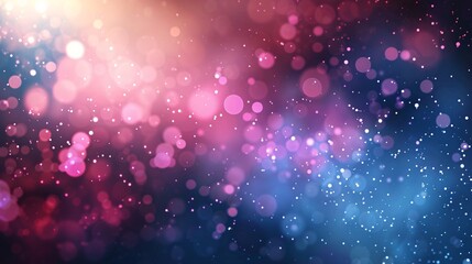 Colorful bokeh bliss concept, colorful bokeh lights abstract background digital art creative space close-up visual concept for inspiration