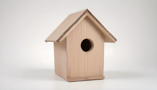 recommend clip art: Bird house isolated on white background