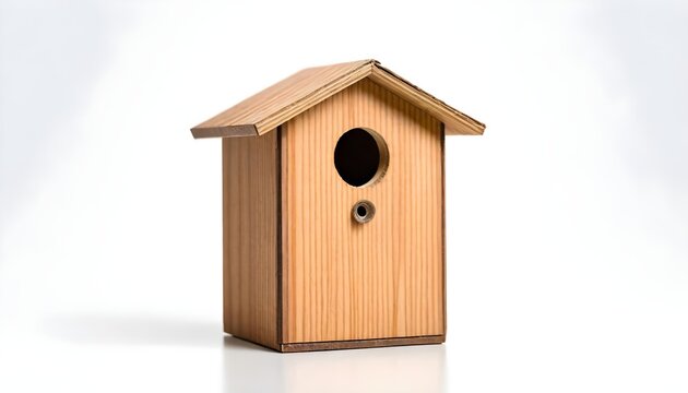 recommend clip art: Bird house isolated on white background