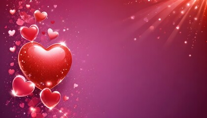 Sparkling Romance - Valentine's Day Celebration Background