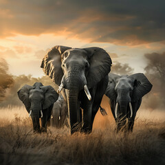 Obraz premium Elephant Appreciation Day, elephant