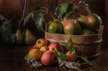 ripe apricot berries