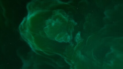 Space of night sky with cloud and stars