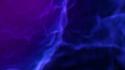 Space of night sky with cloud and stars