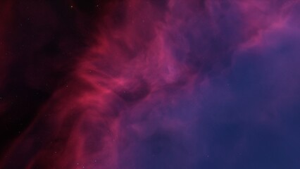 Space of night sky with cloud and stars