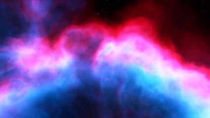 Space of night sky with cloud and stars