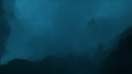 Space of night sky with cloud and stars