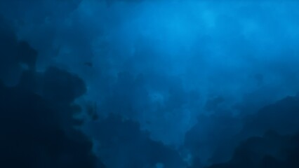 Space of night sky with cloud and stars