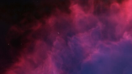 Space of night sky with cloud and stars