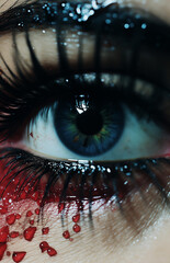 auge, iris, schönheit, frau, blau, blick, close up, traumbild, wimper, pupille, gesicht, makro, augapfel, see, green, abstrakt, wimper, anschauen, anblick, make-up, farbe, auge, abbildung, leute, pers