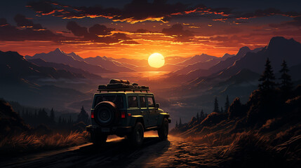 auto, w&uuml;ste, road, jeep, last kraft wagen, anreisen, camper, dachzelt, pickup, suv, sav, abenteuer, automobile, landschaft, himmel, offroad, autofahren, sand, berg, natur, anfahrt, offroad, safari, ab