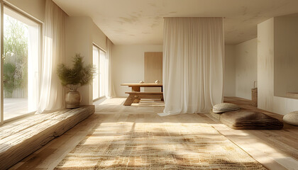 Obraz premium interior of a dining room