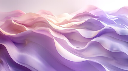 Obraz premium A minimalist background with a soft, gradient transition from light purple to white, evoking warmth and simplicity.