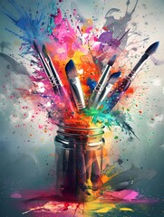 creative explosion, free your mind