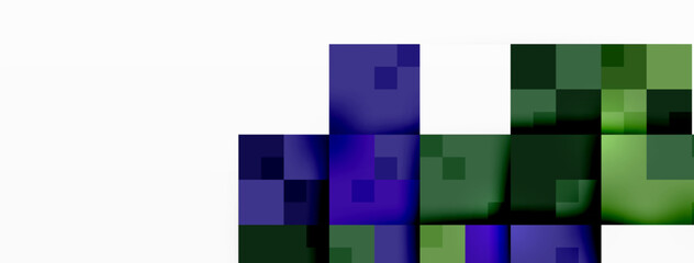 Dynamic colorful squares background. Vector Illustration For Wallpaper, Banner, Background, Card, Book Illustration, landing page