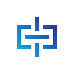 Network and Web Gradient Blue Icon