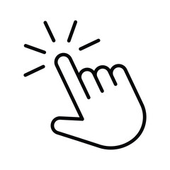 computer mouse cursor click hand pointer show click, pointing, and hover action