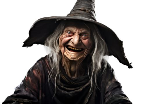 The Mystical Sage of Shadows on a White or Clear Surface PNG Transparent Background.