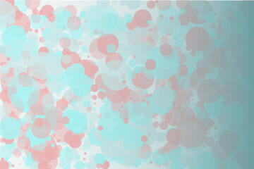 боке3Elegant background, bokeh effect. Pink and green-mont colour. Vector illustration Pattern with circles of different scale and transparency with overlap. Pattern for banners, web pages, ads, Wallp