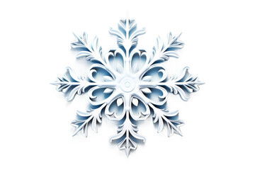 Symphony of Frozen Elegance on a White or Clear Surface PNG Transparent Background.