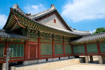 Changdeokgung palace, famous landmark in Seoul.