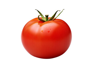 a close up of a tomato