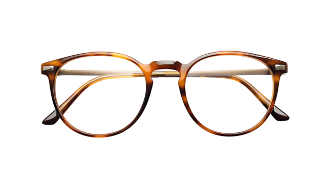 a close up of a pair of glasses