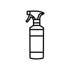 Texture Sprayer Outline Icon, Vector illustration