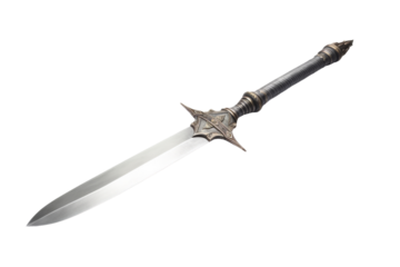 Starlight Blade on a White or Clear Surface PNG Transparent Background.