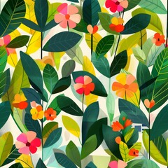 an abstrak design seamless pattren