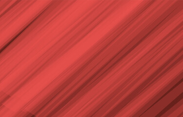 Abstract background design with diagonal parallel straight lines. Red and black color