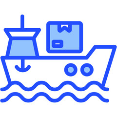 Cargo Ship Icon