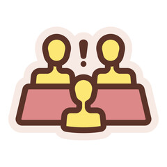 group meeting sticker