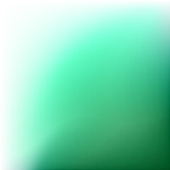 Green gradient background. Smooth color transition. Abstract design. Vector illustration.