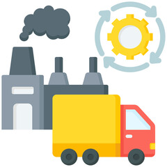 Supply Chain Icon