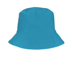 blue bucket hat PNG transparent