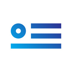 Obraz premium Utilities Gradient blue icon