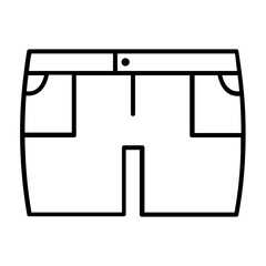 lothes icon design outline concept vector