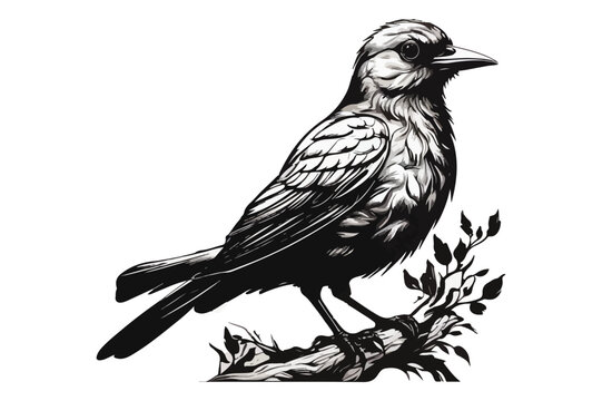 recommend clip art: Bird vector illustration silhouette image icon