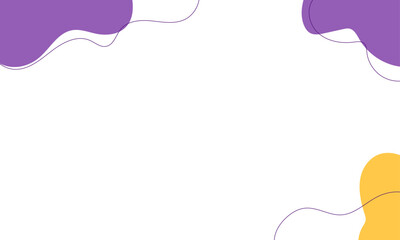 Flat design abstract background design