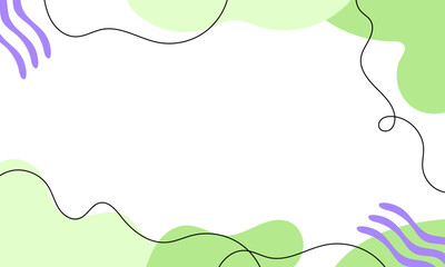 Flat design abstract background design