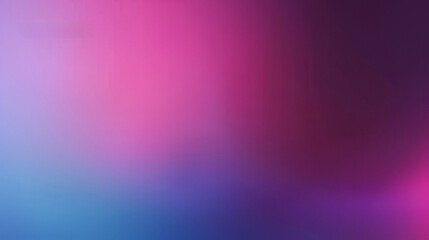 Fototapeta premium Vibrant abstract waves with neon colors on dark purple background