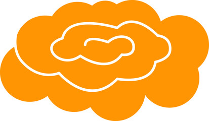Japanese Cloud Illustration Element