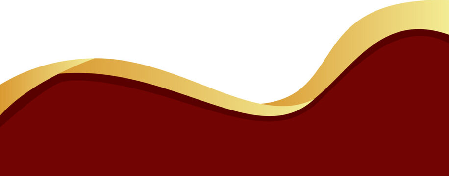Gold Banner Header Element
