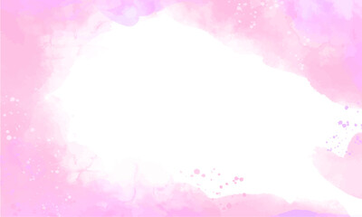 Obraz premium Watercolor background with blank copy space