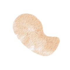 Abstract bright watercolor stain isolated Watercolor hand drawn
