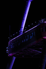 Tbilisi TV tower at night, Georgia