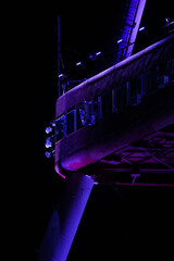 Tbilisi TV tower at night, Georgia