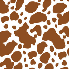 cow skin simple animal farm fashion texture background pattern vector